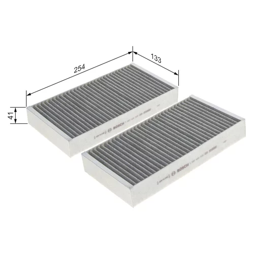 Filter vnútorného priestoru BOSCH 1 987 435 585 - obr. 4