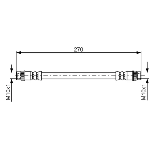 Brzdová hadica BOSCH 1 987 476 493 - obr. 4