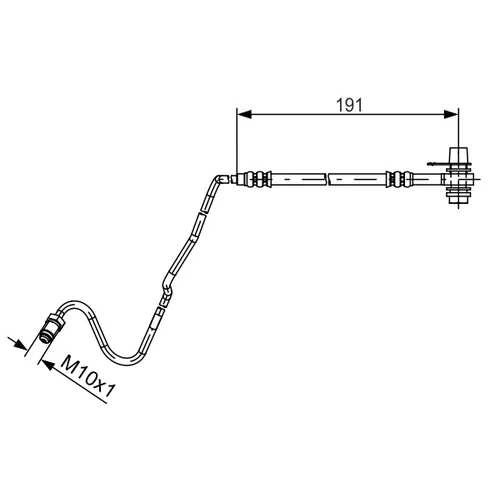 Brzdová hadica 1 987 481 537 /BOSCH/ - obr. 4