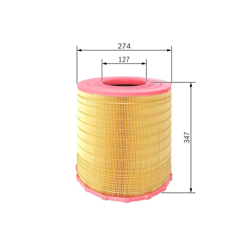 Vzduchový filter BOSCH F 026 400 284 - obr. 4