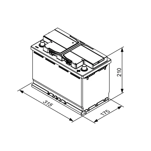 Štartovacia batéria BOSCH 0 092 T30 320 - obr. 4