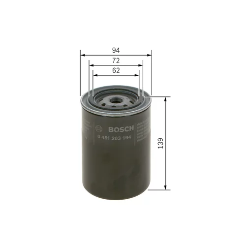 Olejový filter BOSCH 0 451 203 194