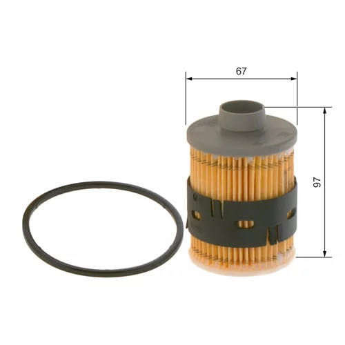 Palivový filter BOSCH 1 457 070 001 - obr. 4