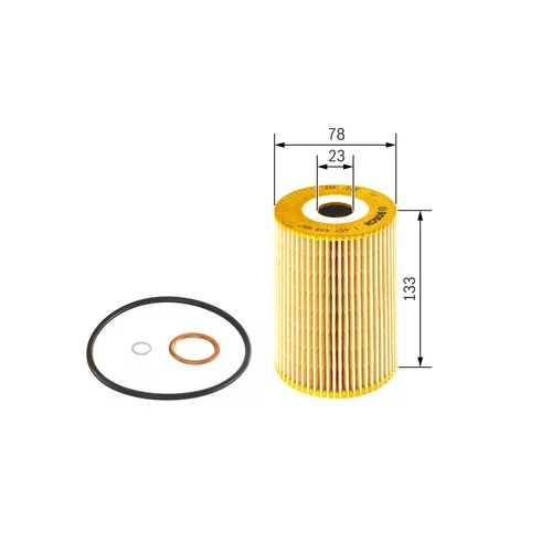 Olejový filter BOSCH 1 457 429 647 - obr. 4