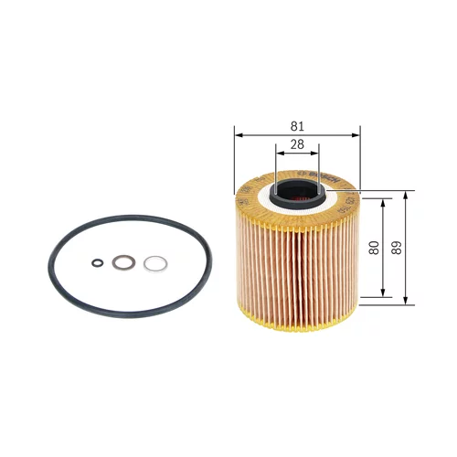 Olejový filter BOSCH 1 457 429 760 - obr. 4