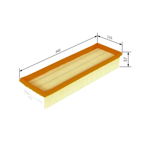 Vzduchový filter BOSCH 1 457 433 299 - obr. 4