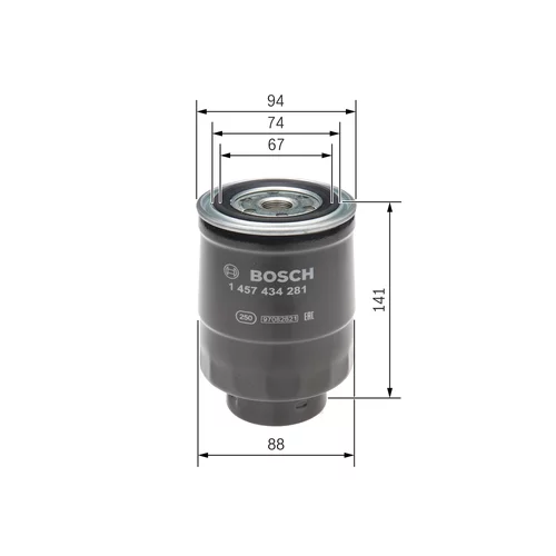 Palivový filter BOSCH 1 457 434 281 - obr. 4