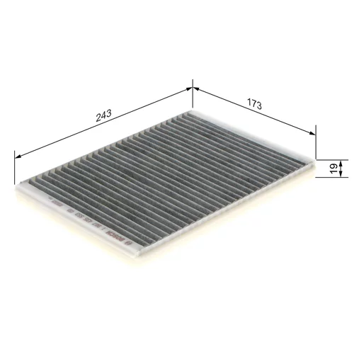 Filter vnútorného priestoru 1 987 435 553 /BOSCH/ - obr. 4
