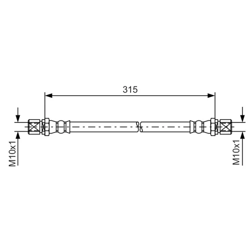 Brzdová hadica BOSCH 1 987 476 263 - obr. 4
