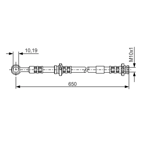 Brzdová hadica BOSCH 1 987 476 364 - obr. 4