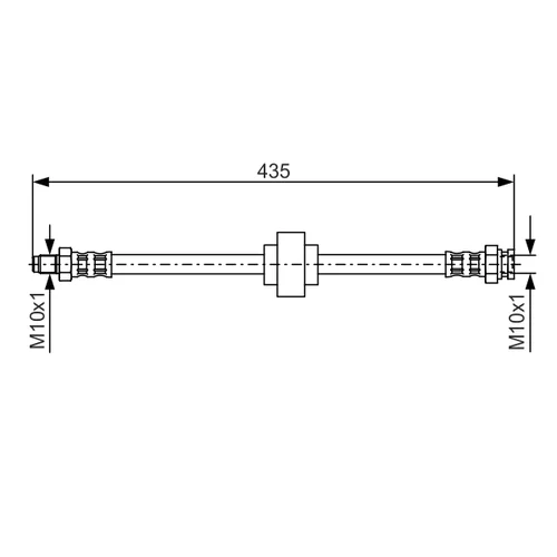 Brzdová hadica BOSCH 1 987 476 521 - obr. 4