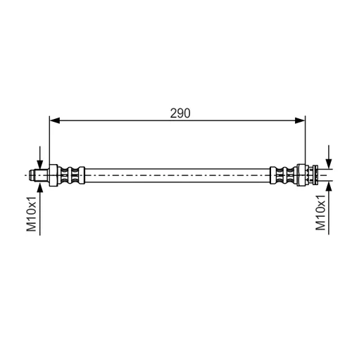 Brzdová hadica BOSCH 1 987 476 688 - obr. 3