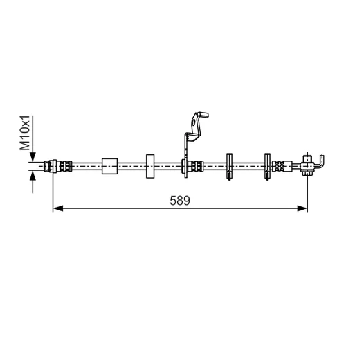 Brzdová hadica 1 987 481 089 /BOSCH/ - obr. 4