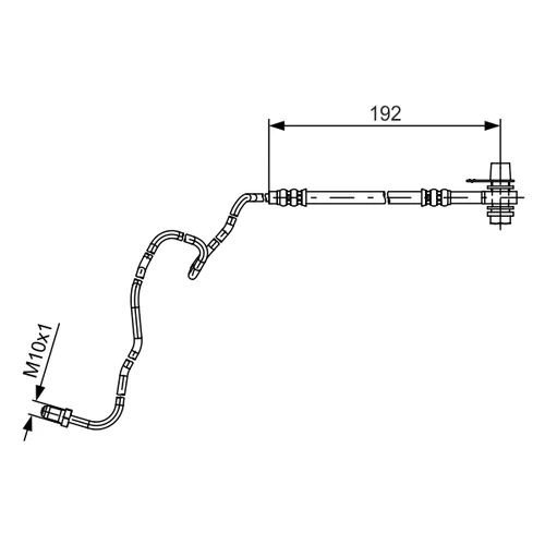 Brzdová hadica BOSCH 1 987 481 536 - obr. 4