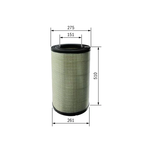 Vzduchový filter BOSCH F 026 400 678