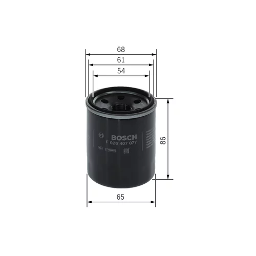 Olejový filter BOSCH F 026 407 077 - obr. 4