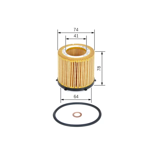 Olejový filter BOSCH F 026 407 228 - obr. 4