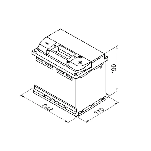 Štartovacia batéria BOSCH 0 092 S40 050 - obr. 4