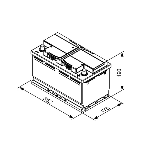 Štartovacia batéria BOSCH 0 092 T30 130 - obr. 4