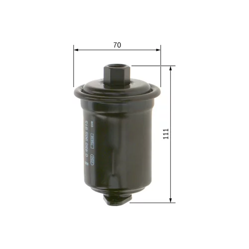 Palivový filter BOSCH 0 450 905 915 - obr. 4