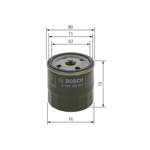 Olejový filter BOSCH 0 451 103 297 - obr. 4