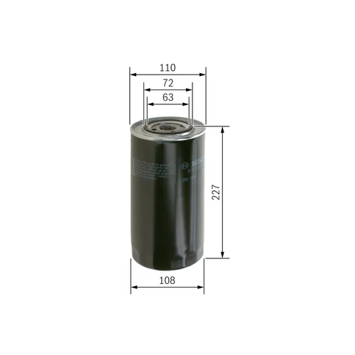 Olejový filter BOSCH 0 451 301 156