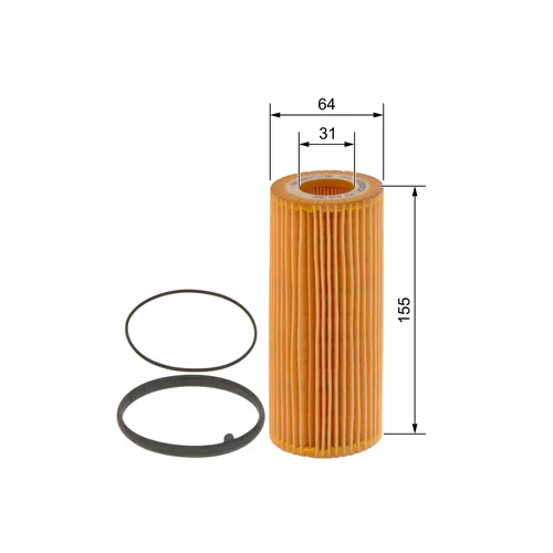 Olejový filter BOSCH 1 457 429 268 - obr. 4