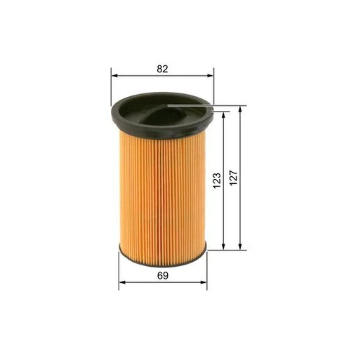 Palivový filter 1 457 431 708 /BOSCH/ - obr. 4