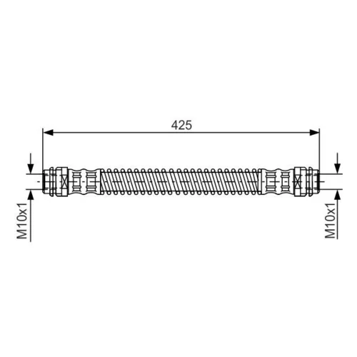Brzdová hadica BOSCH 1 987 476 330