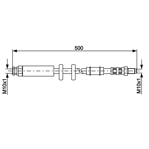 Brzdová hadica BOSCH 1 987 481 067 - obr. 4