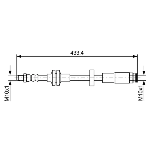 Brzdová hadica 1 987 481 726 /BOSCH/