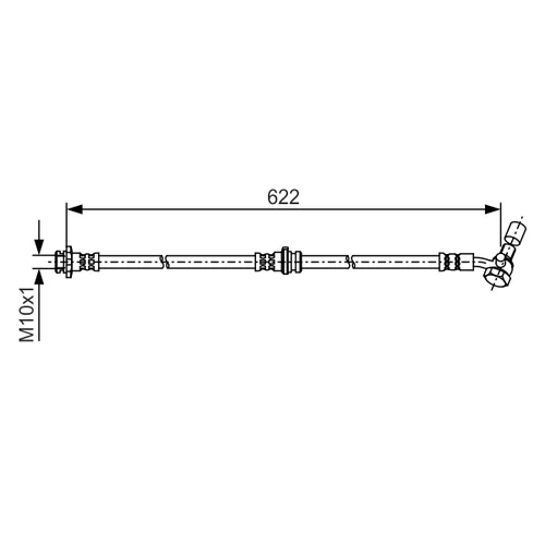 Brzdová hadica BOSCH 1 987 481 A39 - obr. 4