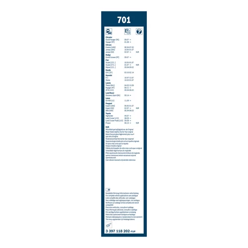 Stieracia lišta 3 397 118 202 /BOSCH/ - obr. 3