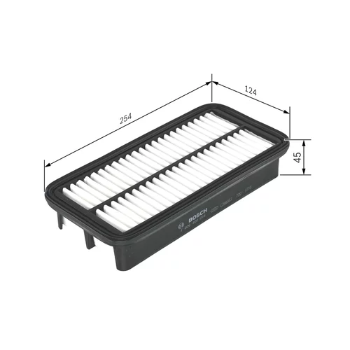 Vzduchový filter BOSCH F 026 400 016 - obr. 4