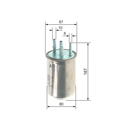 Palivový filter F 026 402 740 /BOSCH/ - obr. 4