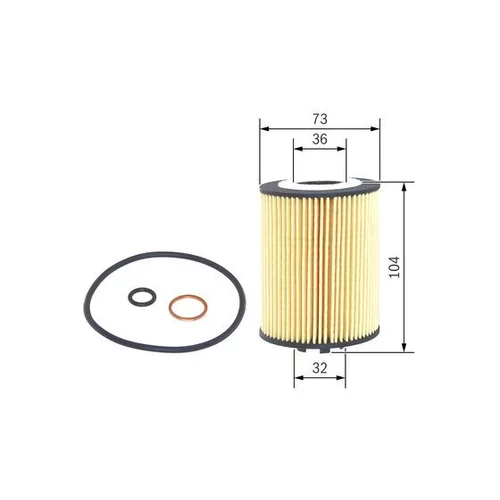 Olejový filter F 026 407 010 /BOSCH/ - obr. 4