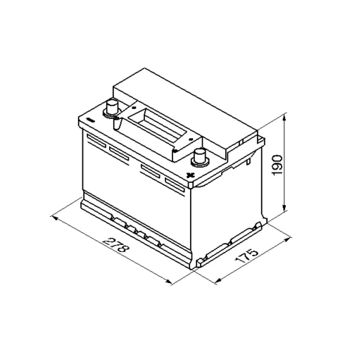 Štartovacia batéria BOSCH 0 092 S30 080 - obr. 5