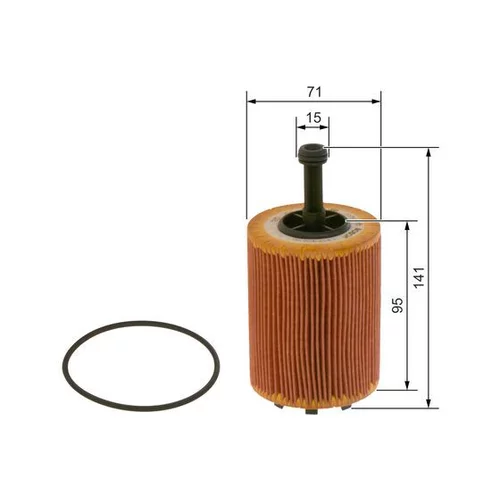 Olejový filter 1 457 429 192 /BOSCH/ - obr. 4