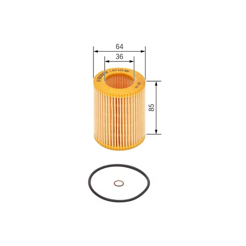 Olejový filter BOSCH 1 457 429 308 - obr. 4