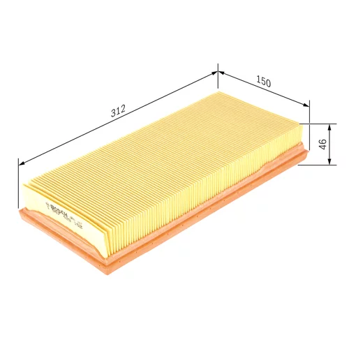 Vzduchový filter BOSCH 1 987 429 152 - obr. 4