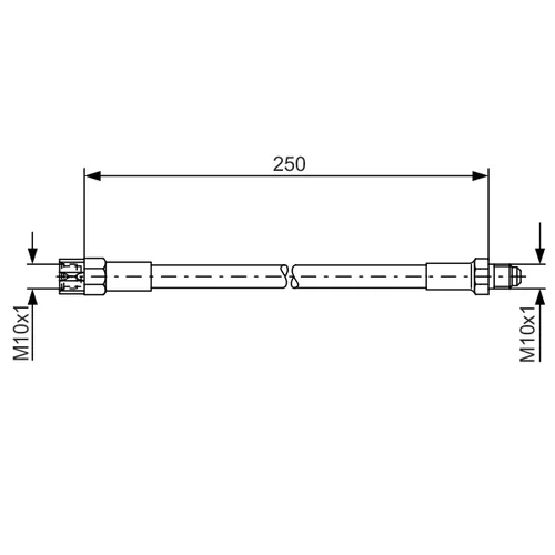 Brzdová hadica BOSCH 1 987 476 009 - obr. 4
