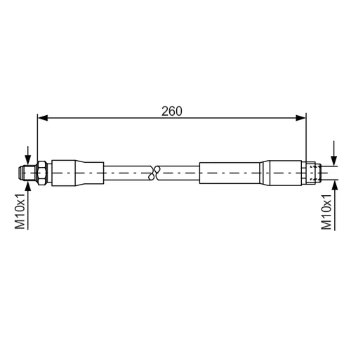 Brzdová hadica BOSCH 1 987 476 760 - obr. 4