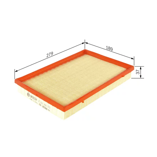 Vzduchový filter BOSCH F 026 400 173 - obr. 4