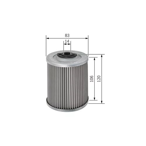 Palivový filter BOSCH F 026 402 142 - obr. 4