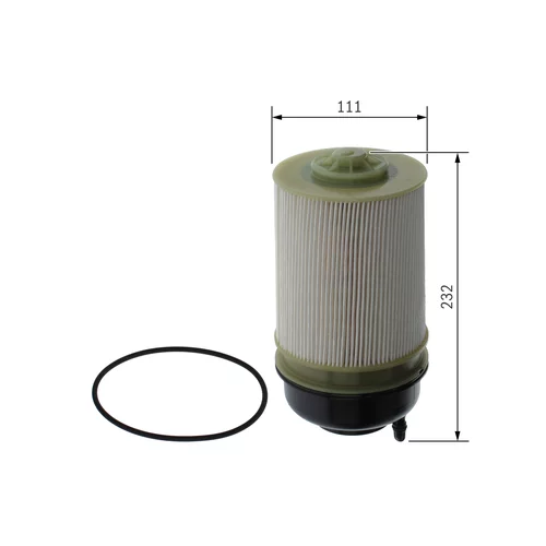 Palivový filter BOSCH F 026 402 233 - obr. 4