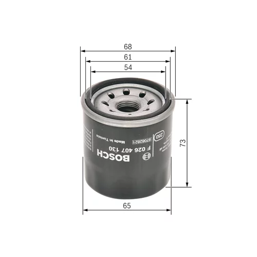 Olejový filter BOSCH F 026 407 130 - obr. 4