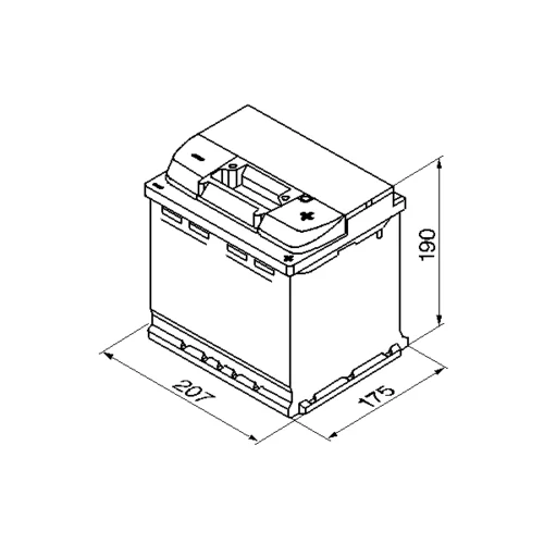 Štartovacia batéria BOSCH 0 092 S40 020 - obr. 5