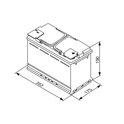 Štartovacia batéria BOSCH 0 092 S5A 130 - obr. 5