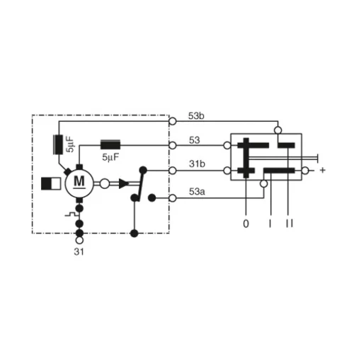 Motor stieračov BOSCH 0 390 242 400 - obr. 2