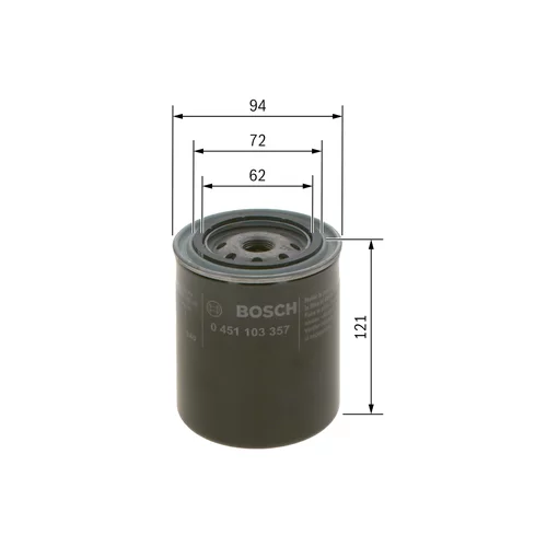 Olejový filter BOSCH 0 451 103 357 - obr. 4